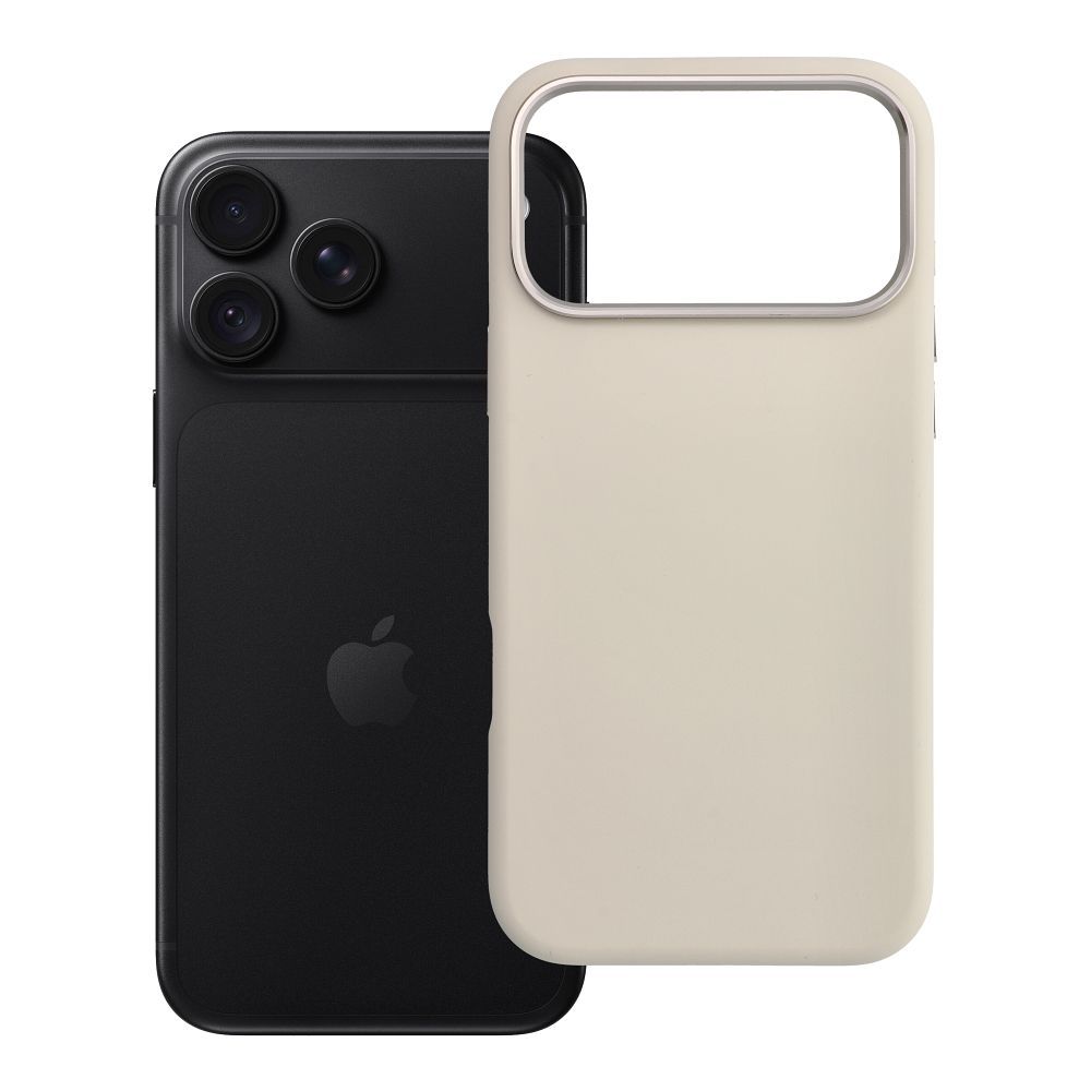 Husa Forcell pentru iPhone 18 Pro Max / 17 Pro Max F-protect Frame Premium Compatible cu Magsafe Antique Alb