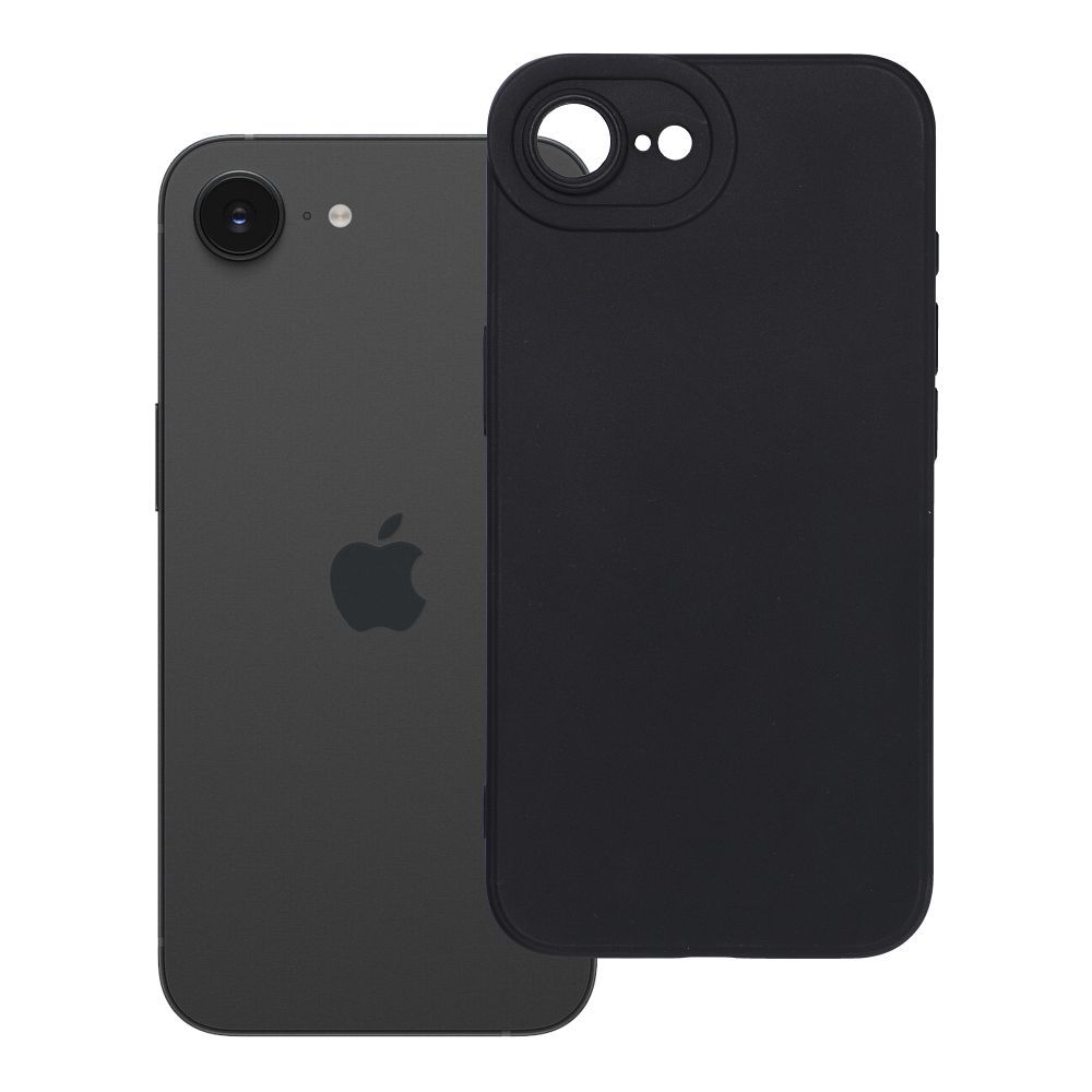 Husa Matt 2.0 pentru iPhone 16e (SE 4 2025) / 17e Negru