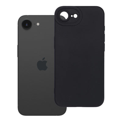 Husa Matt 2.0 pentru iPhone 16e (SE 4 2025) / 17e Negru