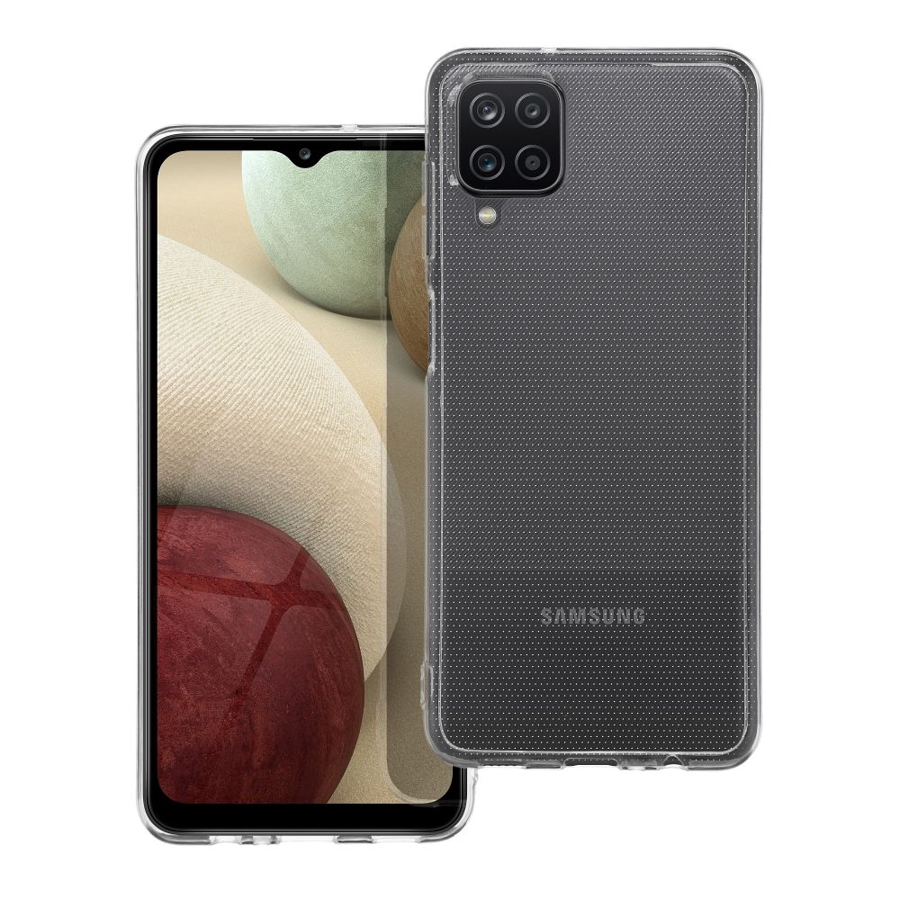 Husa Transparent 2 Mm pentru Samsung A12 Transparent