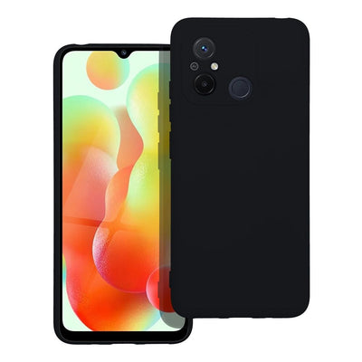 Husa Silicone pentru Xiaomi Redmi 12C Negru