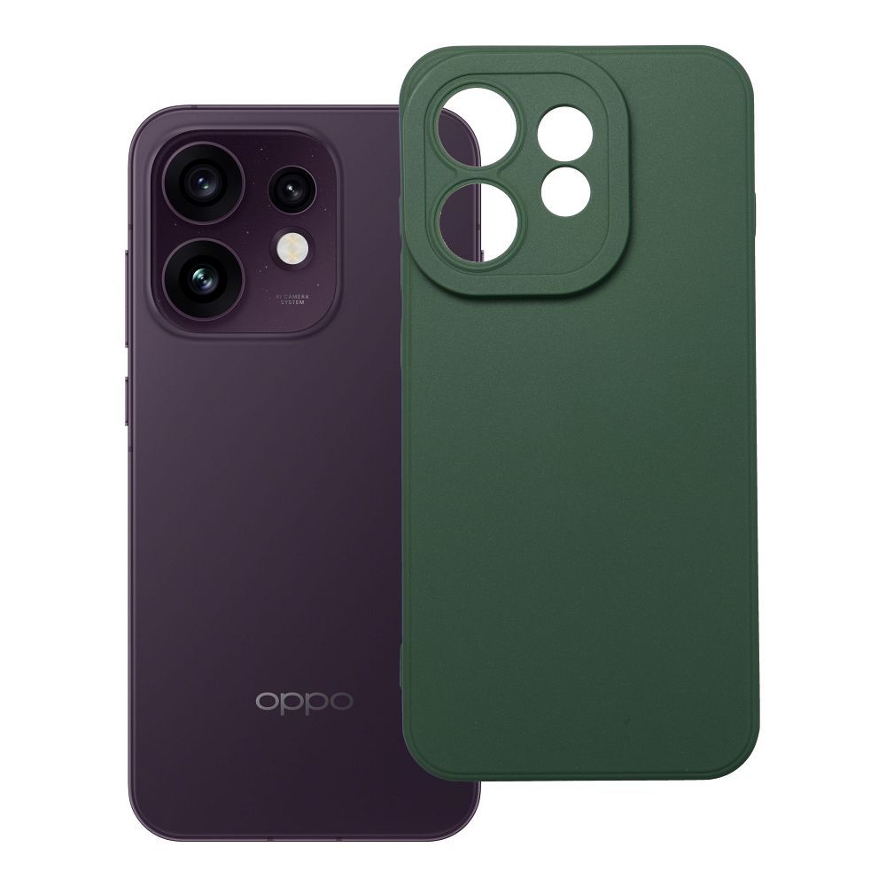 Husa Matt 2.0 pentru Oppo Reno 16 5G Verde inchis