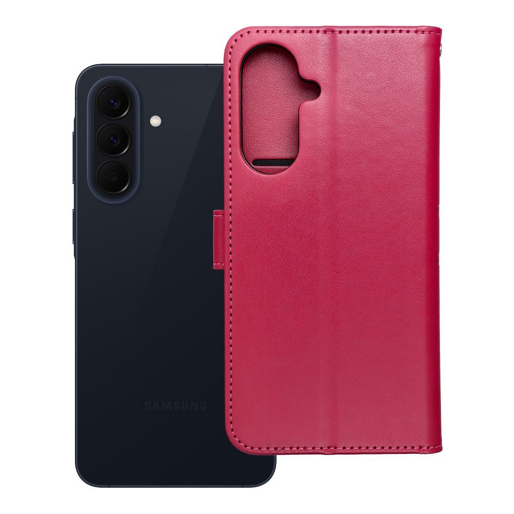 Husa Mezzo Book Flip pentru Samsung A37 5G Mandala Magenta
