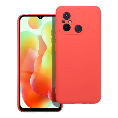 Husa Silicone pentru Xiaomi Redmi 12C Peach