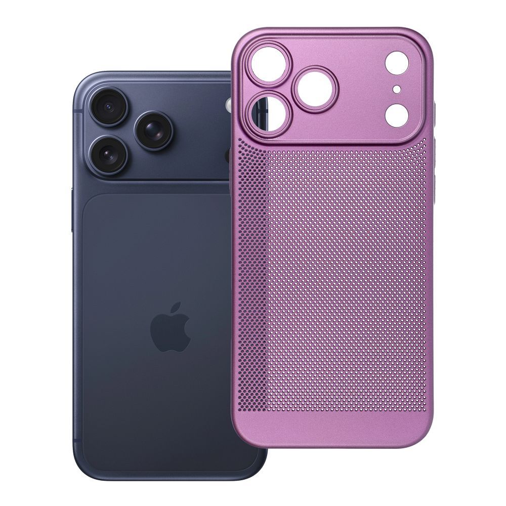 Husa Breezy pentru iPhone 17 Pro Max / 18 Pro Max (Low Camera Edge) Mov
