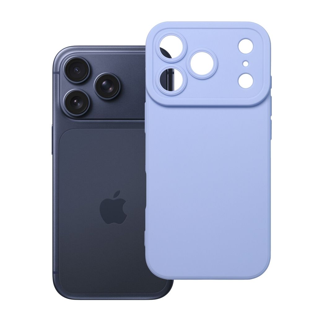 Husa Matt 2.0 pentru iPhone 18 Pro / 17 Pro Albastru deschis