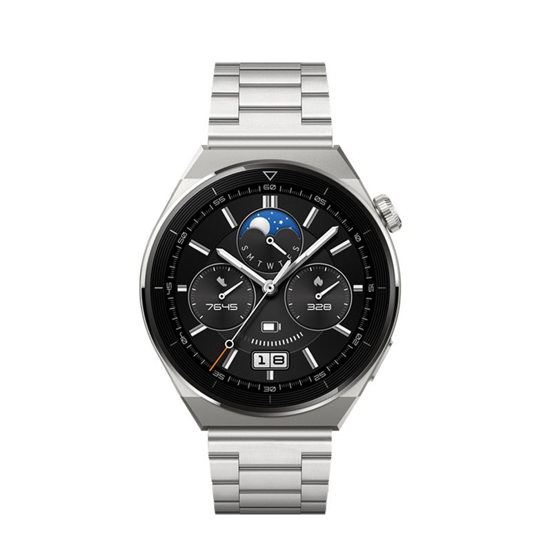 Curea Forcell To Samsung Galaxy Watch F-design Fs06 Steel Clasp 22 Mm Argintiu