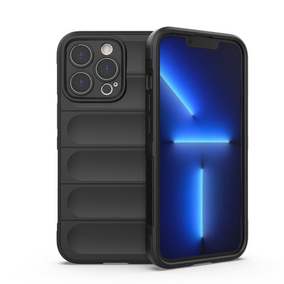 Husa Magic Shield pentru iPhone 13 Pro Flexible Armored Cover Negru