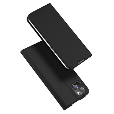 Husa Dux Ducis Skin Pro Holster Flip Cover pentru iPhone 14 Plus Negru
