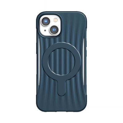 Husa Raptic X-doria Clutch Built iPhone 14 Plus cu Magsafe Albastru