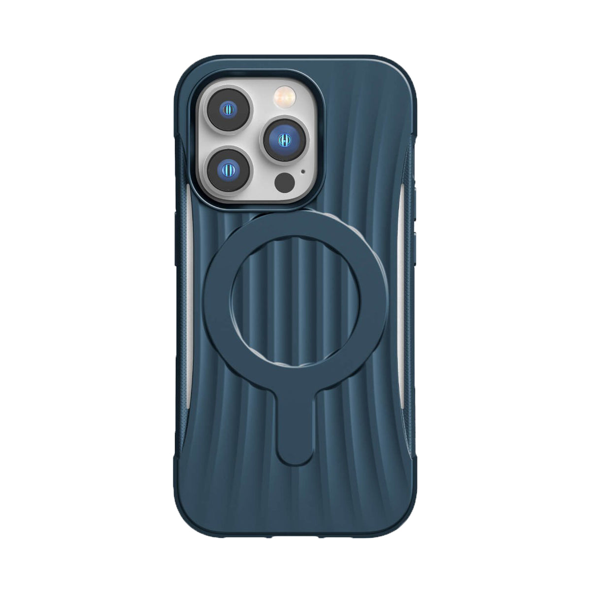 Husa Raptic X-doria Clutch Built iPhone 14 Pro Max cu Magsafe Albastru