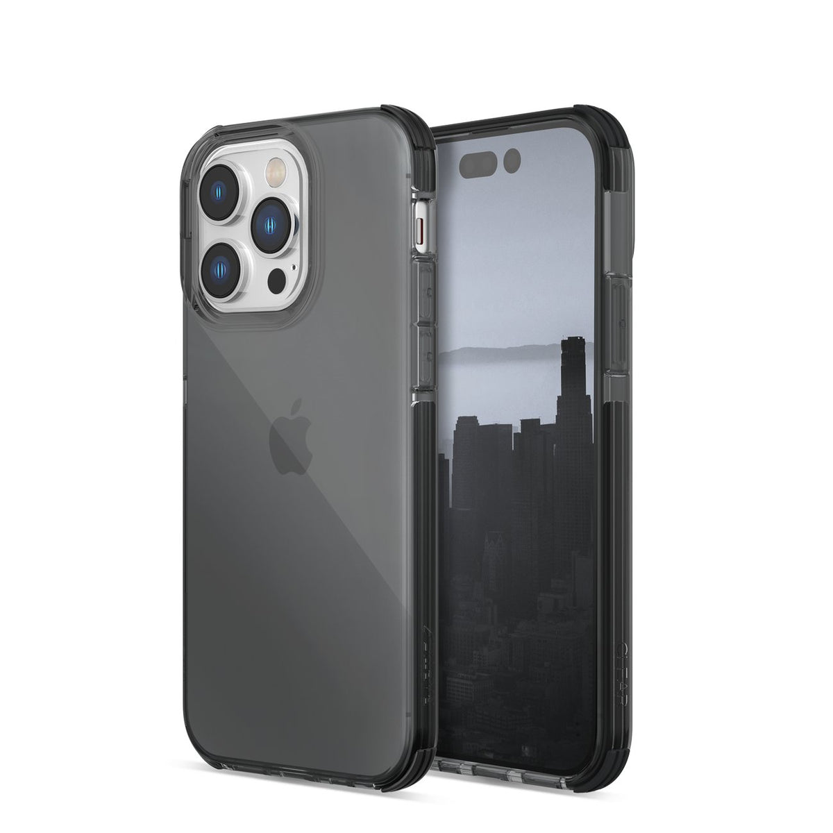 Husa Raptic X-doria Transparent iPhone 14 Pro Armored Cover Gri