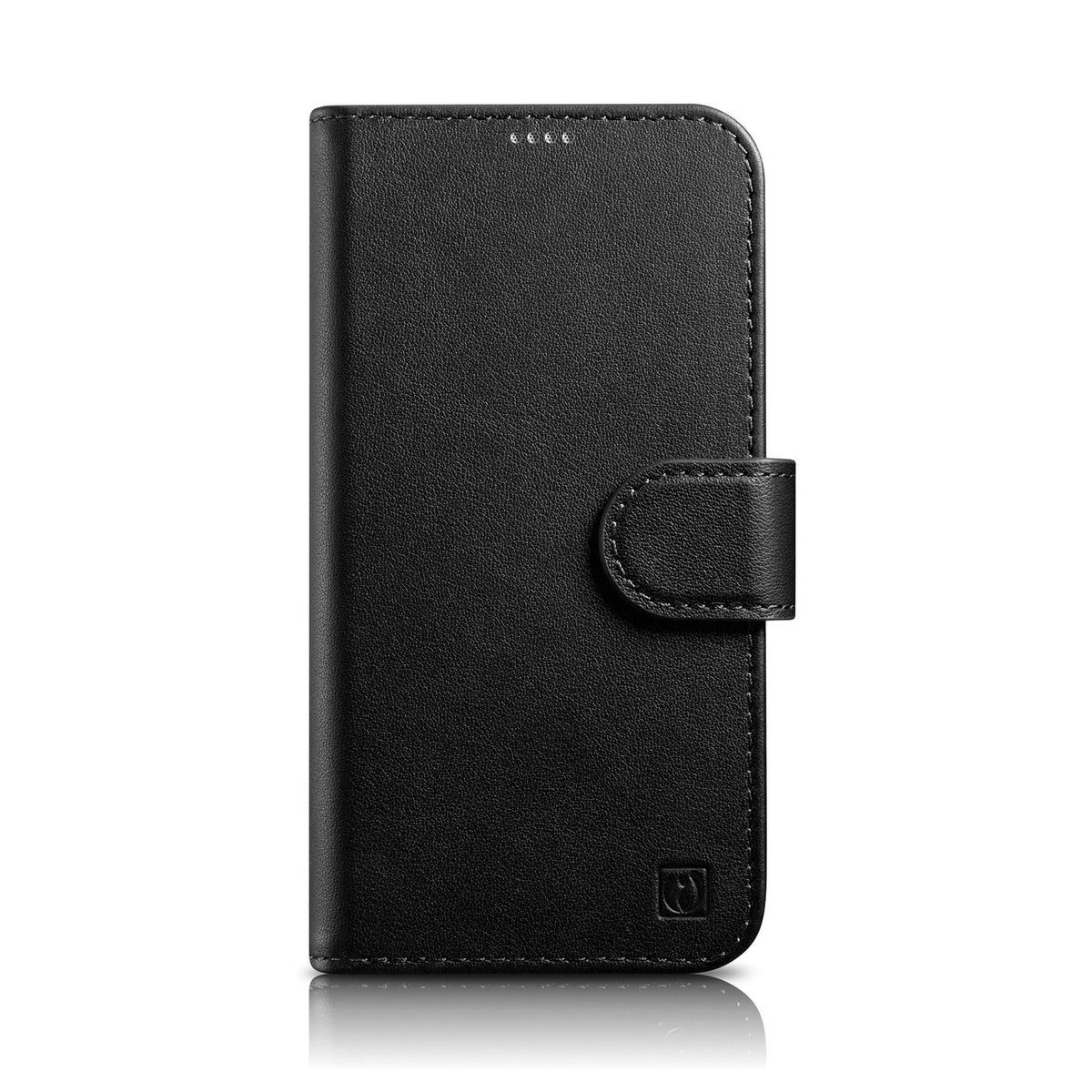 Husa Icarer Wallet 2in1 Cover iPhone 14 Plus Anti-rfid Leather Flip Negru (Wmi14220727-bk)