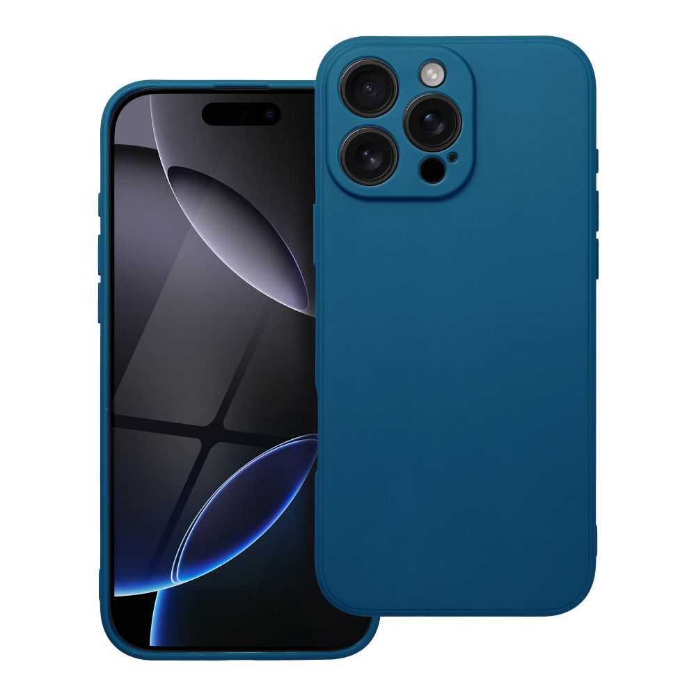 Husa Matt pentru iPhone 16 PRO MAX Albastru