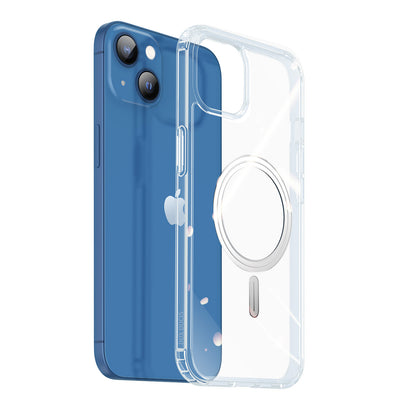 Husa Dux Ducis Clin Magnetic pentru iPhone 14 Plus Compatible cu Magsafe Transparent