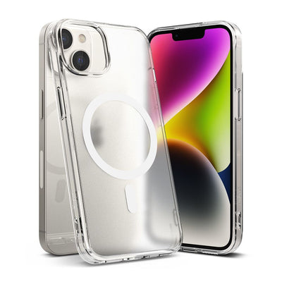 Husa Ringke Apple iPhone 14 Plus 6.7 "Fusion Magnetic Matte Transparent