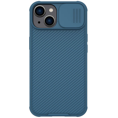 Husa Nillkin Camshield Pro Magnetic iPhone 14 Plus Cover Camera Protector Albastru (cu Magsafe)