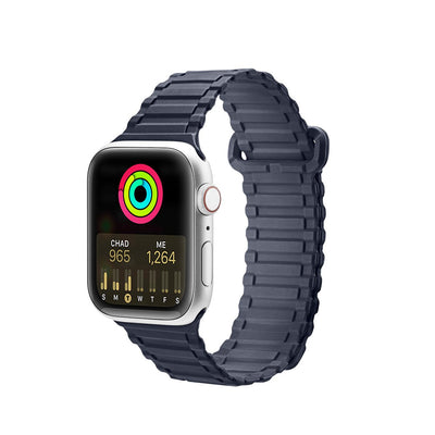 Curea Dux Ducis (Armor Version) Apple Watch SE 9, 8, 7, 6, 5, 4, 3, 2, 1 (41, 40, 38 Mm) Silicone Magnetic Band Bracelet