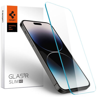 Folie Spigen Glas.tr Slim sticla pentru iPhone 14 Pro Max