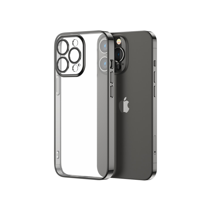 Husa Joyroom 14Q pentru iPhone 14 Plus Cover cu Metallic Frame Negru