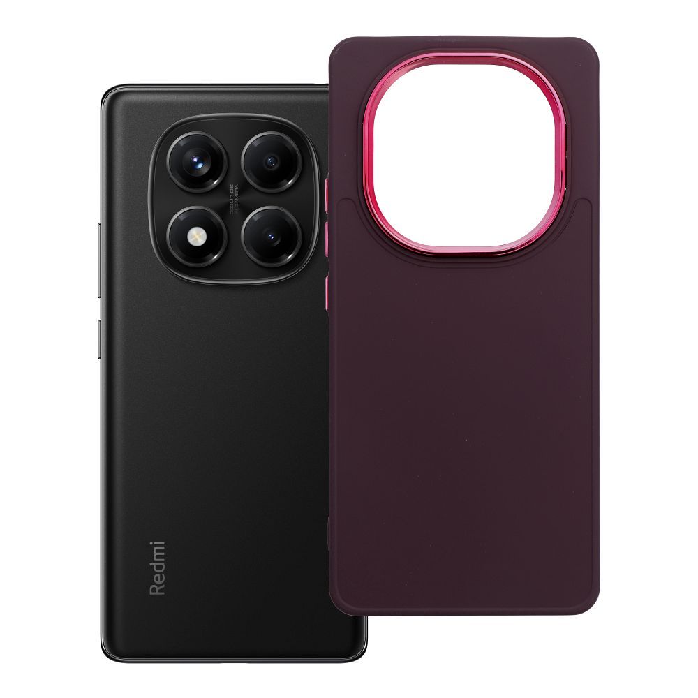 Husa Frame pentru Xiaomi Redmi Note 14 PRO 4G Mov