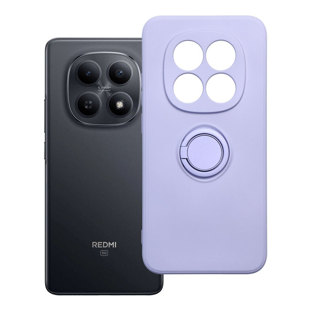 Husa Silicone Ring pentru Xiaomi Redmi Note 15 PRO 5G Violet