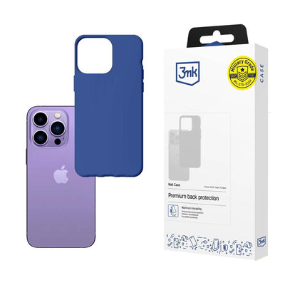 Husa 3mk Matt pentru iPhone 14 Pro - Albastru