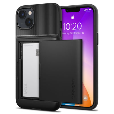 Husa Spigen Slim Armor CS pentru iPhone 14 Plus - Negru