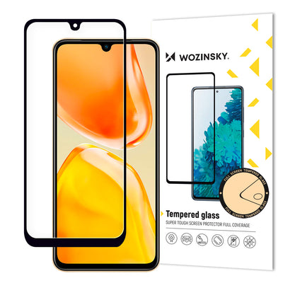 Folie Wozinsky Full Glue sticla Vivo X80 Lite / V25 Full Screen cu Frame Negru (Husa Friendly)