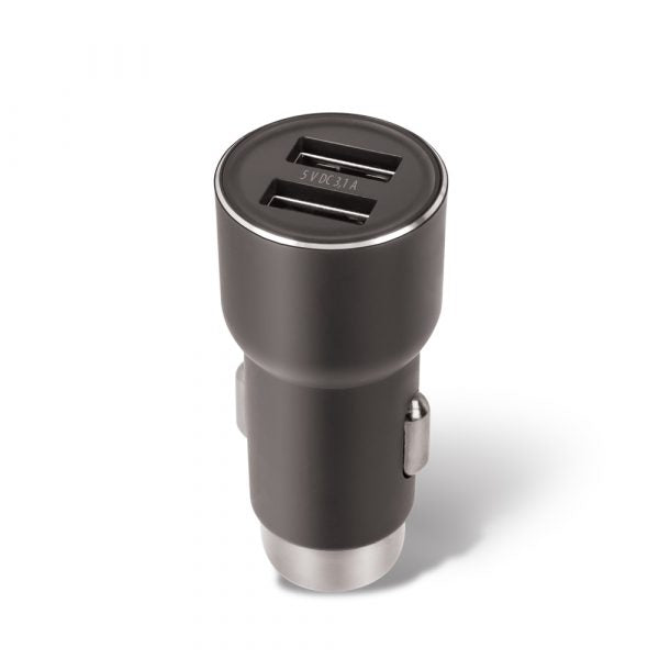 Încărcător auto Forever CC‑04 2x USB 3,1A negru