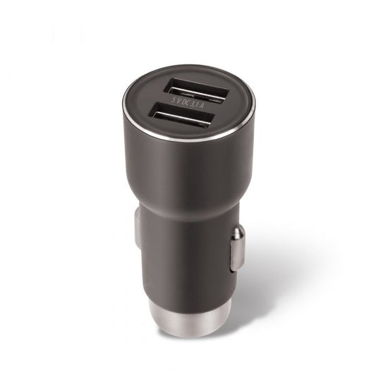Încărcător auto Forever CC‑04 2x USB 3,1A negru