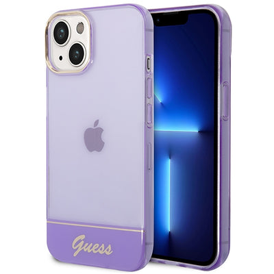 Husa Guess Translucent iPhone 14 6.1" - Mov