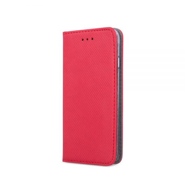 Husă pentru Motorola Moto G55 red Smart Magnet – Roșu