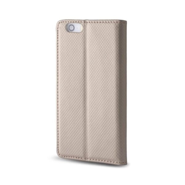 Husă pentru Motorola Edge 70 gold Smart Magnet – Auriu