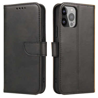 Husa Magnet pentru Google Pixel 7 Cover cu Flip Wallet Stand Negru