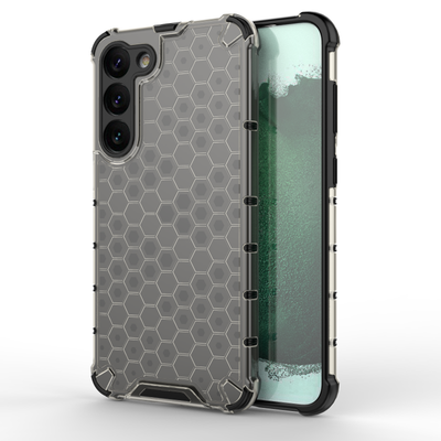 Husa Honeycomb pentru Samsung Galaxy S23+ Armored Hybrid Cover Negru