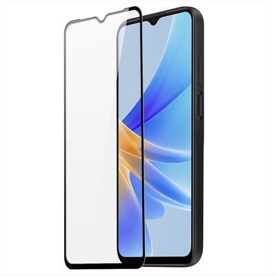 Folie Dux Ducis 9D sticla Oppo A17 9H cu Negru Frame