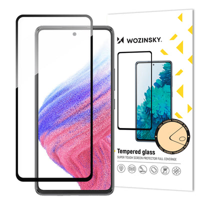 Folie Wozinsky Full Glue sticla Samsung Galaxy A54 5G 9H Full Screen cu Negru Frame