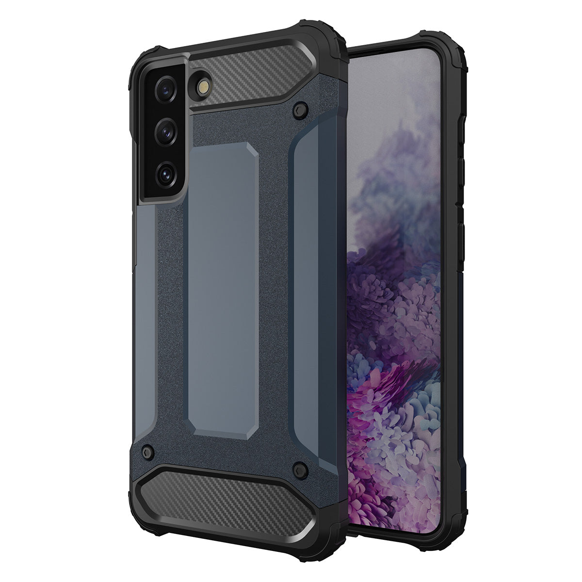 Husa Hybrid Armor pentru Samsung Galaxy S23+ Armored Hybrid Cover Albastru