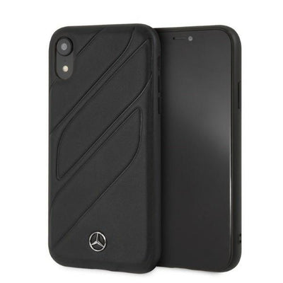 Husa Mercedes iPhone Xr Negru/Negru Hardcase New Organic I