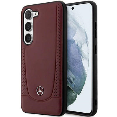Husa Mercedes S23+ S916 Rosu/Rosu Hardcase Leather Urban Bengale