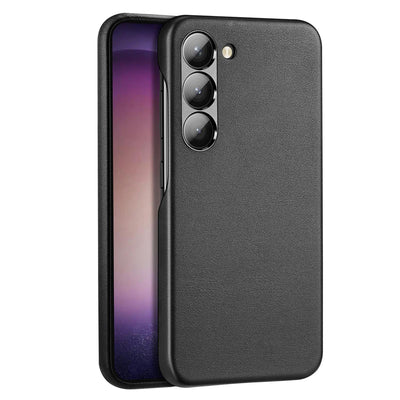 Husa Dux Ducis Grit pentru Samsung Galaxy S23+ Elegant Made Of Artificial Leather Negru