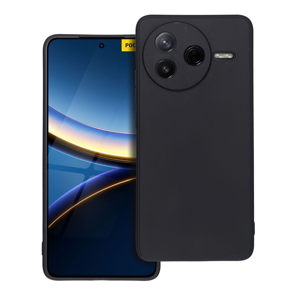 Husa Matt pentru Xiaomi Poco F7 PRO Negru