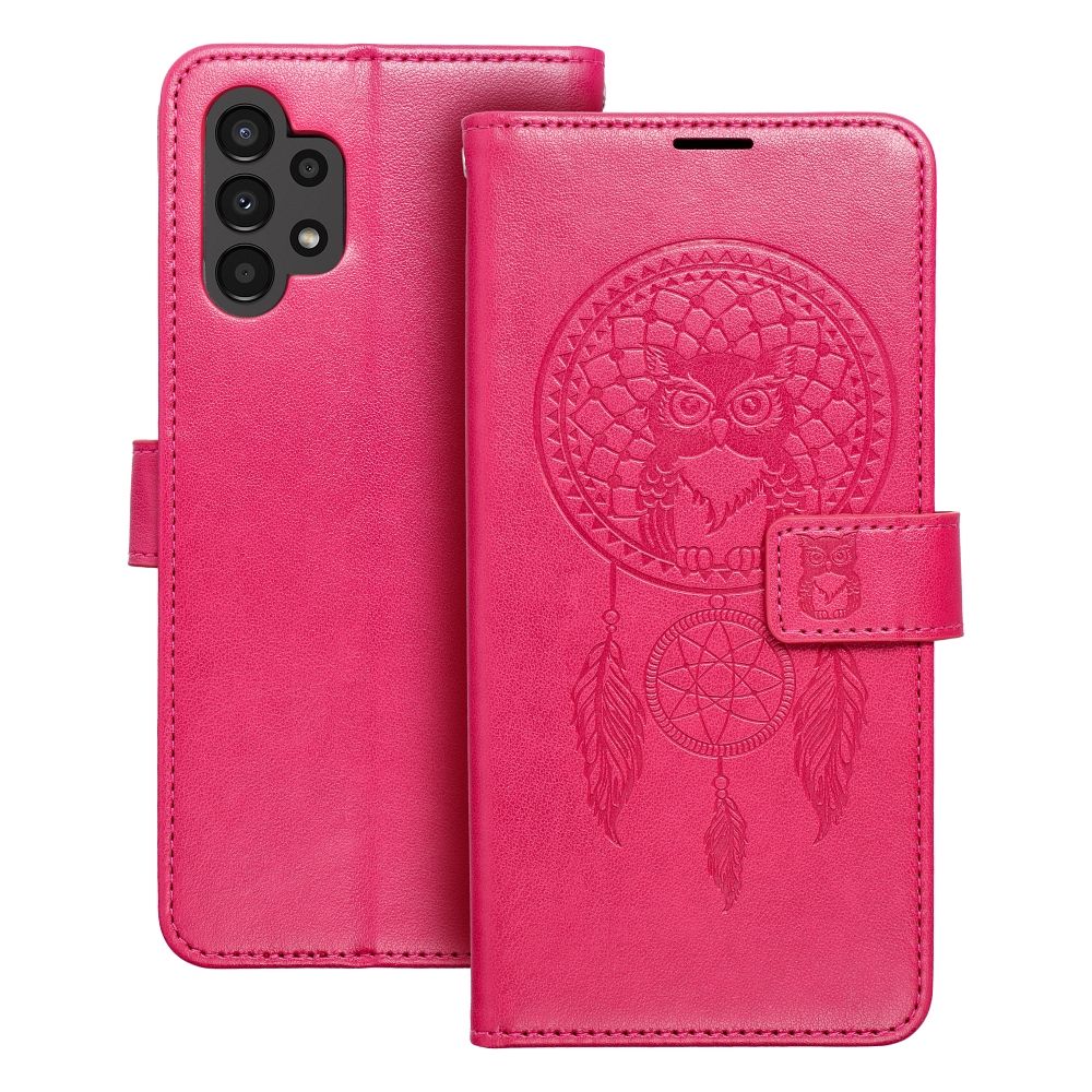 Husa Mezzo Book Flip pentru Samsung A13 4G Dreamcatcher Magenta