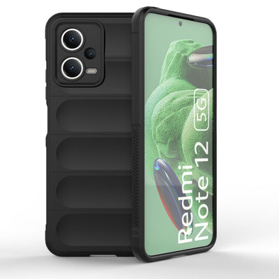 Husa Magic Shield pentru Xiaomi Redmi Note 12 5G / Poco X5 5G Flexible Armor Cover Negru