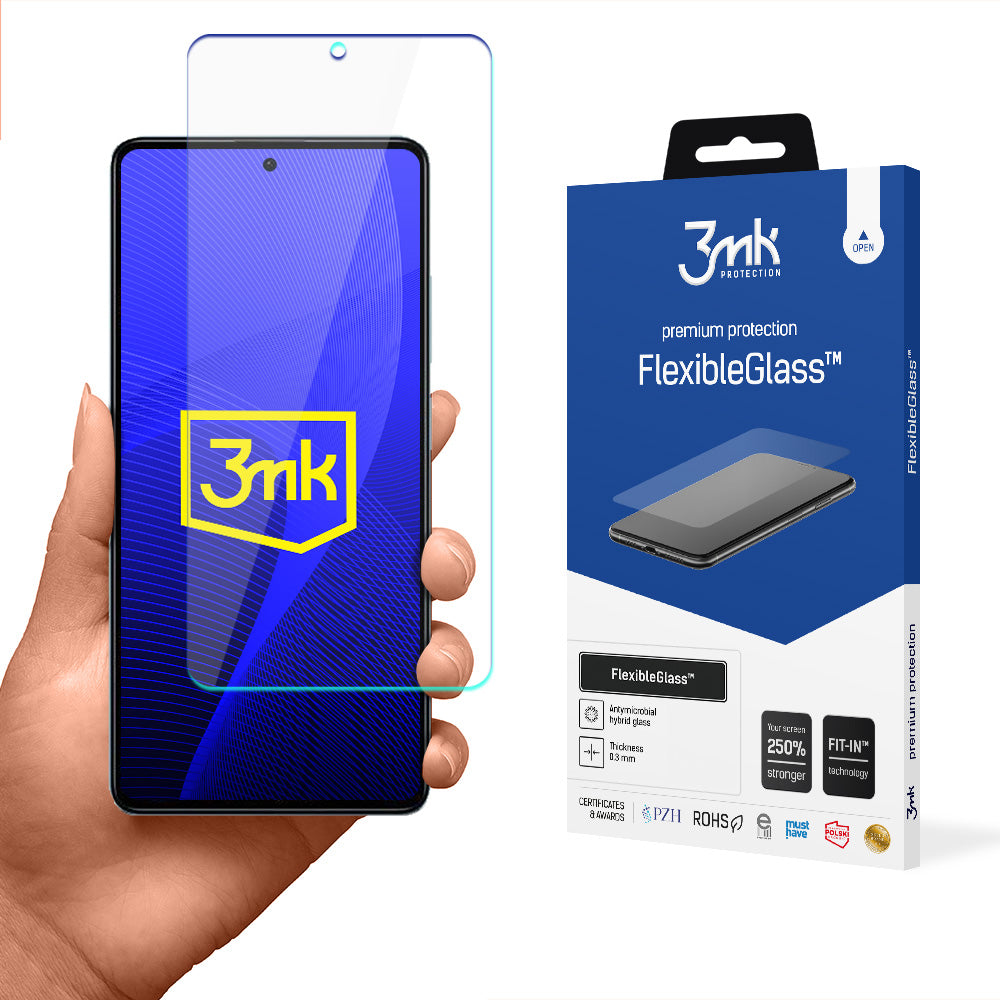Folie sticla pentru Xiaomi Redmi Note 12 Hybrid Flexi 7H Series 3mk Flexibleglass