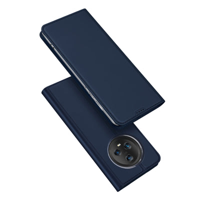 Husa Dux Ducis Skin Pro pentru Honor Magic5 Flip Card Wallet Stand Albastru