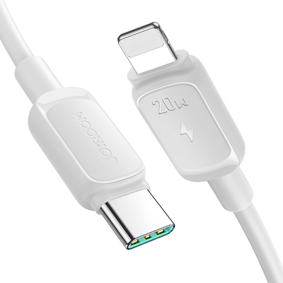 Cablu Joyroom Multi-color Series A14 Usb-c / Lightning 30W 1.2 M - Alb
