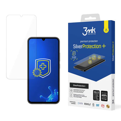 Folie protectie pentru Samsung Galaxy A34 5G Antibacterial protectie pentru Gamers From The 3mk Argintiu Protection+ Ser