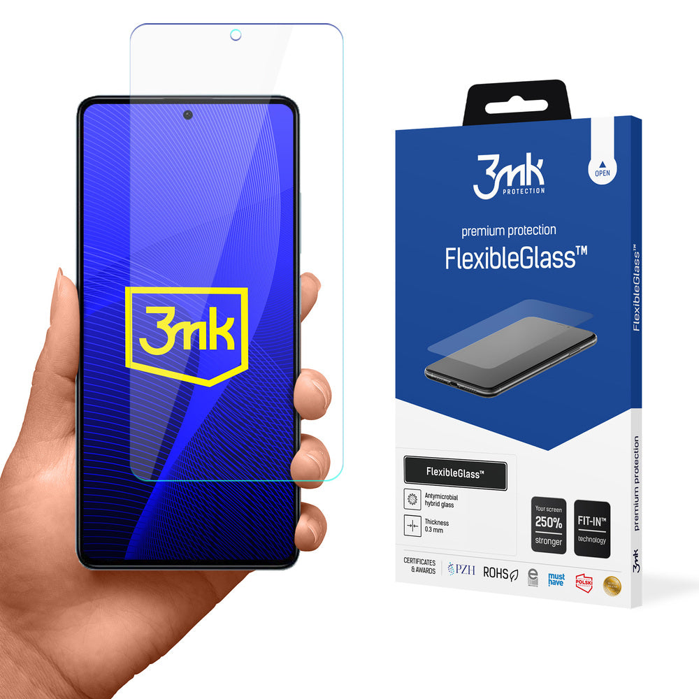 Folie sticla pentru Xiaomi Redmi Note 12 Pro+ / Note 12 Pro Hybrid Flexi 7H 3mk Flexibleglass Series